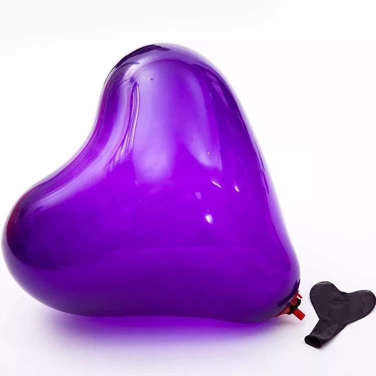 Heart-shaped Latex Balloons To Increase And Thicken Wedding Room Decoration Arrangement Balloons