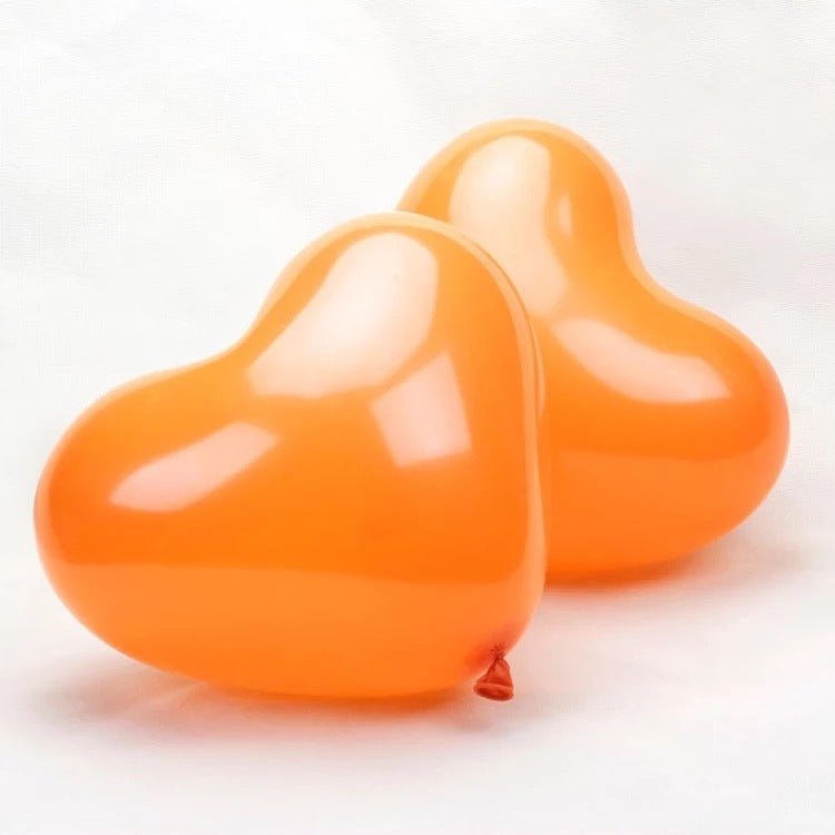 Heart-shaped Latex Balloons To Increase And Thicken Wedding Room Decoration Arrangement Balloons